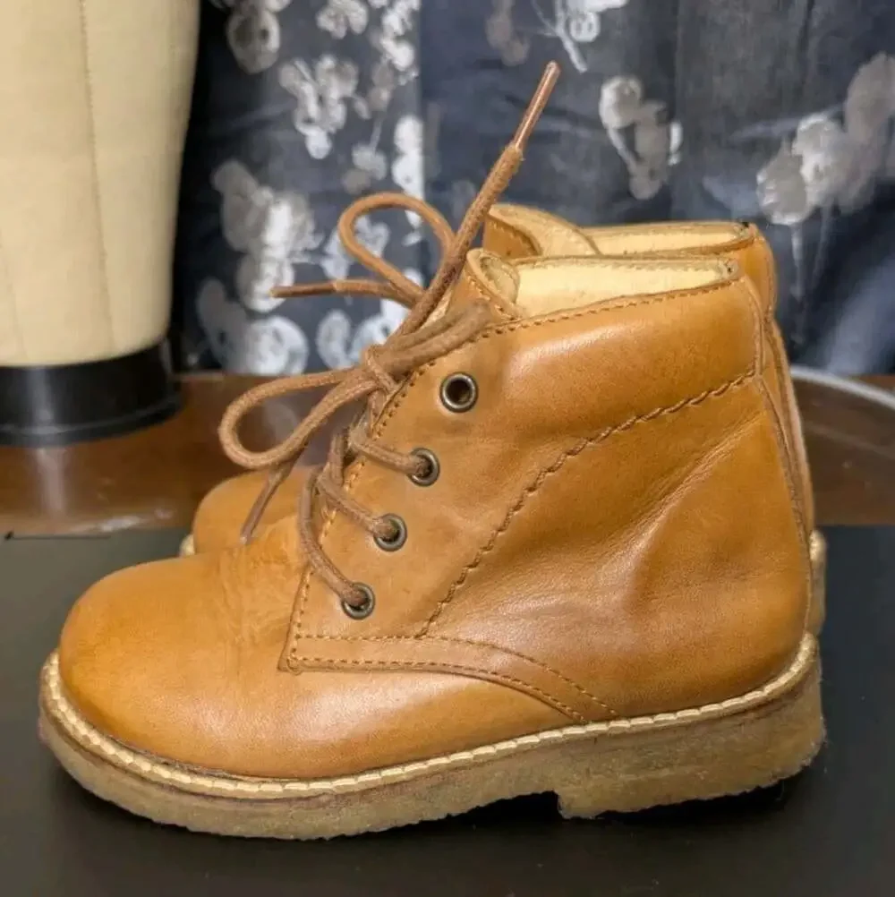 The Simple Folk The Perfect Boot Kids Size 23EU 7US Brown Leather Toddler Shoes